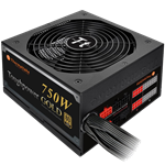 Toughpower, 80 PLUS Gold 750W, Semi Modular, ATX Power Supply
