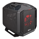 Graphite Series 380T Portable, No PSU, Mini-ITX, Black, Mini Cube Case