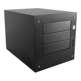 Server Chassis - S-35EX, 3x 5.25", 2x 2.5" Drive Bay, No PSU, Mini-ITX, Black, Storage Mini Tower