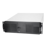 N/A - 3U 21" with fan, front door, full height 7 x slot rear panel, W/500W RDNT POWER SUPPLY, steel door