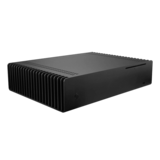 N/A - FC9 Fanless, No PSU, Micro-ATX, Black, HTPC Case