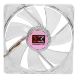Case Fan - Crystal 120mm, Green LEDs, 1500 RPM, 68.33 CFM, 20 dBA, Cooling Fan