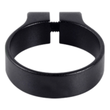 N/A - Single Luxury Tube Clamp LTC7 For Tube OD 3/4" - Black