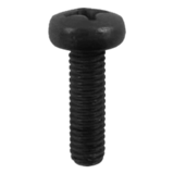 N/A - DataFig Phillips Head Rack Screw w/ Washer, M6 3/4", RoHS