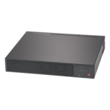 Server Platform - SuperServer E300-9A, Mini-1U, Intel® Atom® C3858, 2x SATA, 4x DDR4, Dual 1Gb Ethernet/Dual 10Gb SFP+, 84W PSU