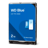 Storage Disk Drive - 2TB Blue WD20SPZX, 5400 RPM, SATA 6Gb/s, 128MB cache, 2.5" HDD