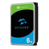 Storage Disk Drive - 6TB SkyHawk™ ST6000VX001, 5400 RPM, SATA 6Gb/s, 256MB cache, 3.5" HDD