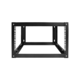 N/A - WOM680-KBR1U, 6U, 800mm, Adjustable Wallmount Server Cabinet with 1U Keyboard Drawer