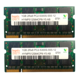 N/A - 2GB (2 x 1GB) HYMP512S64CP8-Y5 AB DDR2 667MHz, SO-DIMM Memory