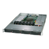 Server Platform - SuperServer 5019C-WR, 1U, Intel® C246, 4x 3.5" SATA Hotswap, 4x DDR4, Dual 1Gb Ethernet, 500W Rdt PSU