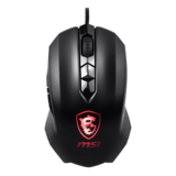 Mouse - S12-0401520-AA3, Red, 6400-dpi, Wired, Black, Optical Gaming Mouse