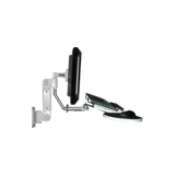 N/A - Wall Mount LCD Arm with Keyboard/Mouse Holder, White