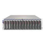 N/A - MBE-314E-422 3U MicroBlade Enclosure, 14 Hot-Plug Blade Bays, 4x 2200W Rdt DC PSU