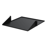 N/A - CABSHF2POST2, 2U 19" 2-Post Network Rack Shelf - 20in Deep Center Mount Cantilever Tray Rackmount Shelf
