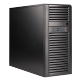 Server Chassis - SuperChassis 732D4-668B, 2x 5.25 Bays, 4x 3.5" Internal Bays, 668W PSU, E-ATX, Black, Mid Tower Chassis
