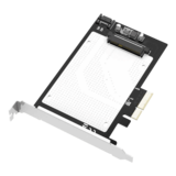 N/A - KT048 U.2 to PCIe3.0 x4 expansion card, SSD adapter for 2.5" U.2 NVMe SFF-8639 interface SSD, compatible 2.5" SATA SSD, support win7/8.1/10/MAC/Linux