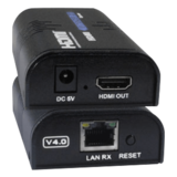 N/A - ST-IPHD-LC-V4UK Low-Cost HDMI Over Gigabit IP Network Range Extender (UK BS1363)