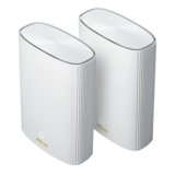 Wireless Router - ZenWiFi AX Hybrid XP4(2-PK) White, IEEE 802.11ax, Dual-Band / HomePlug AV2 MIMO, 2.4 / 5GHz, 574 / 1201 / 1300 Mbps, 2xRJ45, 1x USB 3.0, Retail Wireless Router