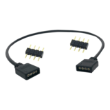 N/A - 30cm RGB Extension Cable with/2 Male Pins
