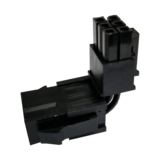 N/A - Premium 90-Degree 6-Pin VGA GPU Graphics Card Angle Connector Adapter (Type B)