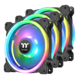 Case Fan - SWAFAN 14 RGB 3 x 140mm, w/ Controller, RGB LEDs, 2000 RPM, 77.6 CFM, 40.5 dBA, Cooling Fans