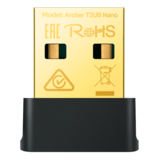 Wireless Adapter - Archer T2UB Nano, AC600, Dual-Band, Wi-Fi 5, Bluetooth 4.2, USB Wireless Adapter