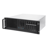 Server Chassis - RM41-H08 4U Rackmount Chassis, 3x 5.25", 9x 3.5", 2x 2.5" Black