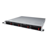 N/A - TeraStation™ 5420RN TS5420RN4804 (12TBx4 HDDs included), 4-bay 1U NAS Server, Alpine AL524, 4-core 2.04GHz processor, 8GB DDR4 RAM, SATA 6Gb/s, 10GbLAN, 1GbLAN/ 2, USB 3.2 / 2, 100W PSU