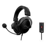 Headsets - HyperX Cloud II, Virtual 7.1 Surround Sound, Wired, Black/Gunmetal, Gaming Headset