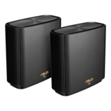 Wireless Router - ZenWiFi XT9 (B-2-PK), IEEE 802.11ax, Tri-Band 2.4 / 5GHz / 5GHz, 574 / 2402 / 4804 Mbps, 3xRJ45, 1x USB 3.0, Retail Wireless Mesh System