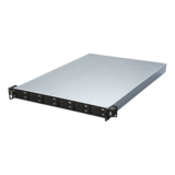 Server Chassis - RM-1U1122HE12, 12x 2.5" Hotswap Bays, No PSU, E-ATX, Silver/Black, 1U Chassis