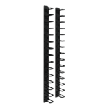 N/A - Vertical Cable Manager, Flexible Ring Type, 72"