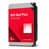 Storage Disk Drive - 2TB Red Plus WD20EFPX, 5400 RPM, SATA 6Gb/s, 64MB cache, 3.5" HDD