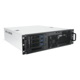Server Chassis - IW-R300N-S500, 2x 5.25", 1x 3.5" External Bays, 6x 3.5" Internal Bays, 500W PSU, CEB, Black/Grey, 3U Chassis - TAA Compliant