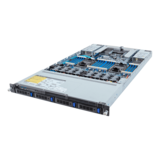 Server Platform - R183-S93-AAC2, 1U, Intel® C741, 4x 3.5"/2.5" SATA/SAS Hotswap, 32x DDR5, 2x 1GbLAN, 1300W Rdt PSU