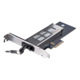 Add-On Card - M2-REMOVABLE-PCIE-N1, M.2 NVMe SSD to PCIe 4.0 x4 Mobile Rack Enclosure /Adapter for PCIe Expansion Slot