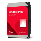 Storage Disk Drive - 3TB Red Plus WD60EFPX, 5400 RPM, SATA 6Gb/s, 256MB cache, 3.5" HDD