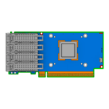 Network Adapter - MCX713104AS-ADAT, 50Gbps, 4xSFP56, PCIe Network Adapter