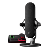 Microphone - Alias Pro, 3 x Condenser, RGB LED, Black, Gaming Microphone