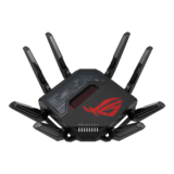 Wireless Router - ROG Rapture GT-BE98 Pro, IEEE 802.11be, Quad-Band 2.4GHz / 5GHz / 6GHz-1 / 6GHz-2, 1376 / 5764 / 11529 / 11529 Mbps, 3xRJ45, 1 x USB 3.2/1 x USB 2.0, Wireless Router