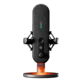 Microphone - Alias, 3 x Condenser, RGB LED, Black, Gaming Microphone