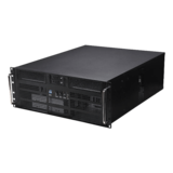 Server Chassis - RM-4U8G525, 2x 2.5" Hotswap Bays, No PSU, E-ATX, Black, 4U Chassis