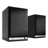 Speaker - HD5-BLK, Wired/Bluetooth, Matte Black, 2.0 Channel Bookshelf Speakers