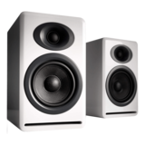 N/A - P4-WHT, Wired, Hi-Gloss Piano White, 2.0 Channel Bookshelf Speakers