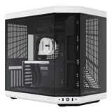 Computer Case - Y70, Tempered Glass, No PSU, E-ATX, Panda, Mid Tower Case