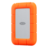 Storage Disk Drive - 2TB LaCie Rugged Mini SSD, Up to 2000 MB/s, USB-C 3.2 Gen 2x2, Orange, External SSD