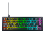 Keyboard - XTRFY K5V2 Compact, RGB, Cherry MX2A Red, Wired, Black, Mechanical Gaming Keyboard