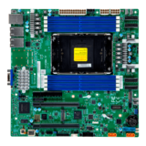 Motherboard - MBD-X14SBM-TF-O, Intel® SoC, LGA 4710, DDR5-6400 1TB ECC RDIMM / 8, VGA, M.2 / 2, MCIO / 4, USB 3.2 Gen1 / 2, 10GbLAN / 2, microATX Retail
