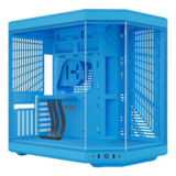 Computer Case - Y70, Tempered Glass, No PSU, E-ATX, Blueberry Milk, Mid Tower Case