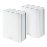 Wireless Router - ZenWiFi BT6(W-2-PK), IEEE 802.11be, Tri-Band 2.4GHz / 5GHz / 6GHz, 688 / 2882 / 5762 Mbps, 3xRJ45, 1x USB 3.0, Wireless Mesh System - TAA Compliant
